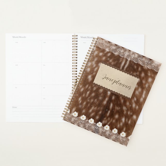 Agenda cerf capricieux (Devant avec enveloppe)