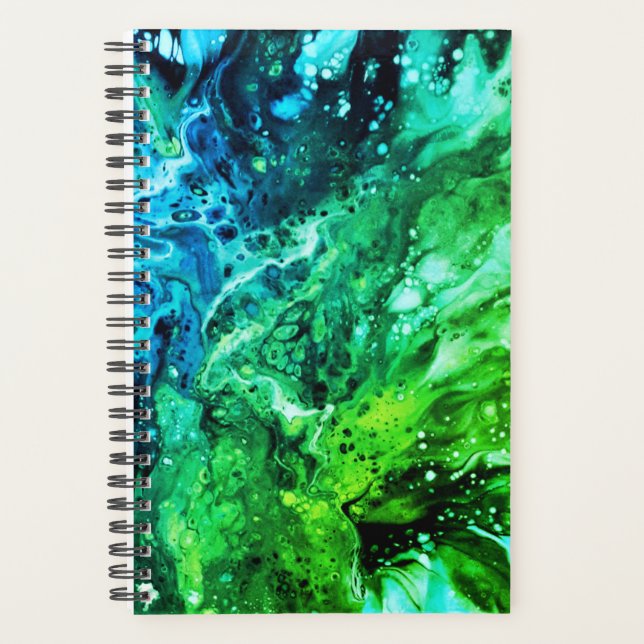Agenda d'artiste. Motif abstrait. Anetka. (Devant)
