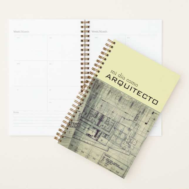 Agenda de Aquitecto (Devant avec enveloppe)