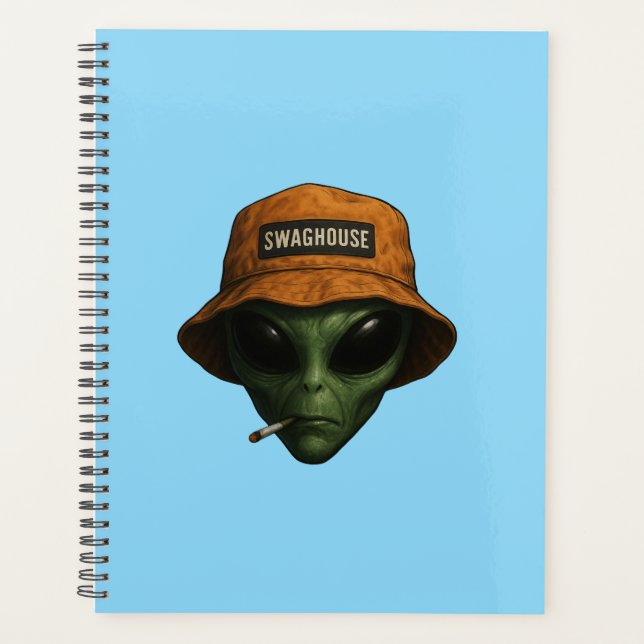 AGENDA DE EXTRATERRESTRE EM DESIGN  (Devant)