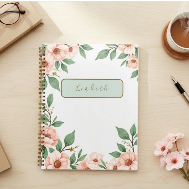 Agenda Floral Diary, 2025-2026 Planner (Créateur téléchargé)