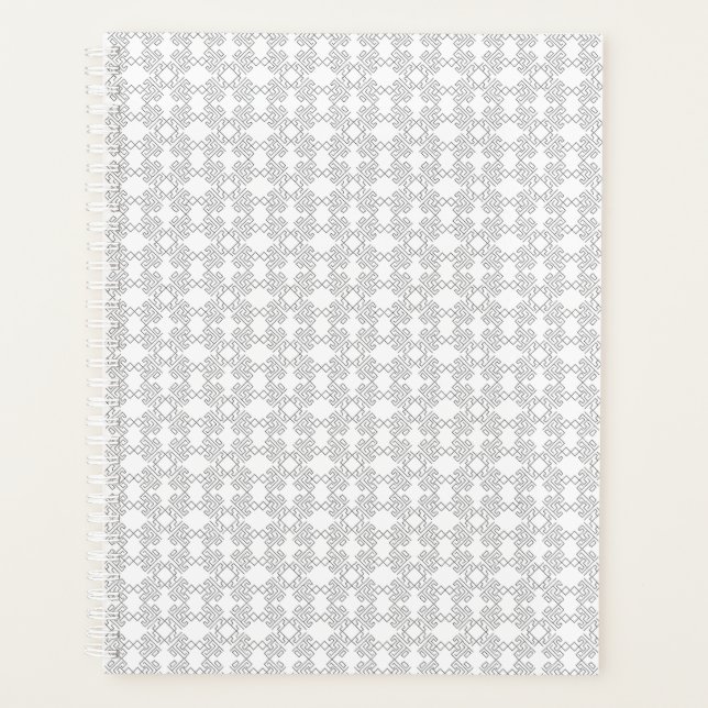 Agenda Minimalista Geométrica (Devant)