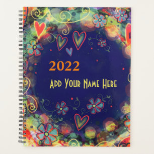 Agenda Personnalisé Inspirivité Cœur Amusant