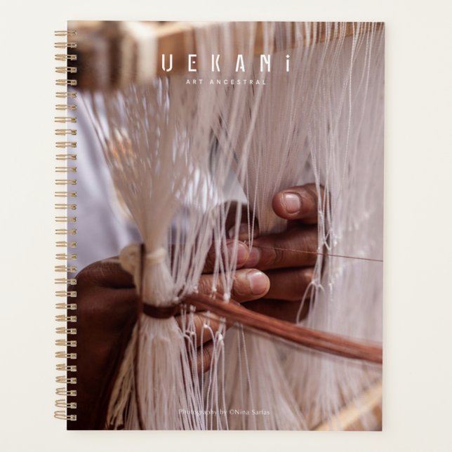 Agenda - Photo Mains d'artian - Uekani 21x28 cm (Devant)