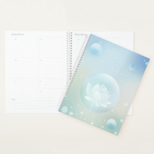Agenda quotidien relié Lotus Serenity