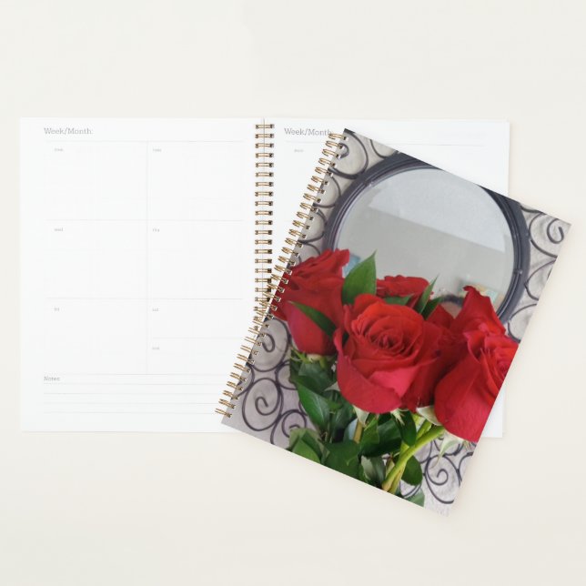 agenda rosas natural (Devant avec enveloppe)