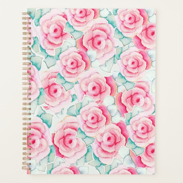 Agenda Roses  (Devant)