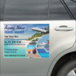 Agent de voyage Magnet Modèle de voiture 18"x24"<br><div class="desc">Attirez plus de clients et de clients potentiels à votre entreprise de voyage avec ce modèle d'aimant de voiture personnalisable (agence de voyage). Ajoutez un logo ou changez même de couleur pour mieux établir votre marque.</div>