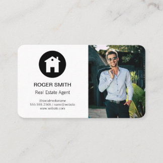 Agent immobilier | Carte de visite classique