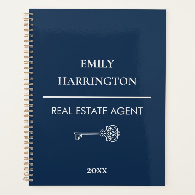 Agent immobilier Classic Key Navy (Devant)