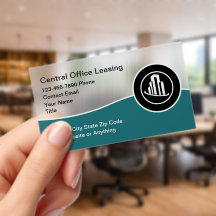 Agent immobilier de bureau de luxe en plastique tr
