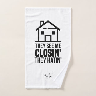 Agent immobilier personnel Brag Gag personnalisé