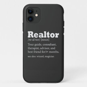 Agent immobilier Realtor Funny Iphone 14 Coque
