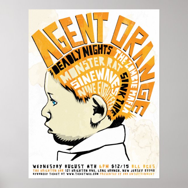 Agent Orange Poster (Devant)