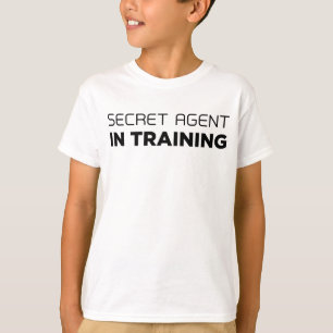Agent secret dans le T-shirt de formation
