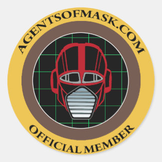 Agents de M.A.S.K. Sticker officiel d'insigne