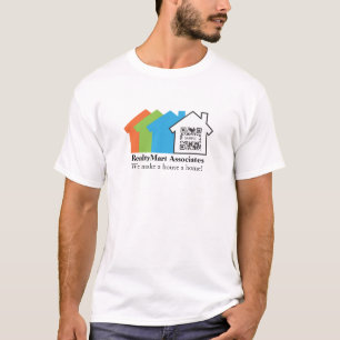 Agents immobiliers de Chambre de modèle de T-shirt