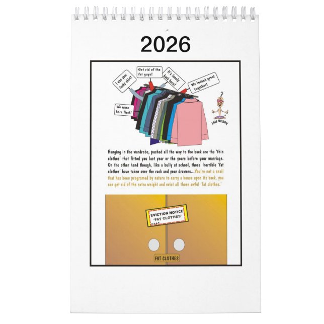 Agessagesse un chemin comique vers un calendrier d (Protection)