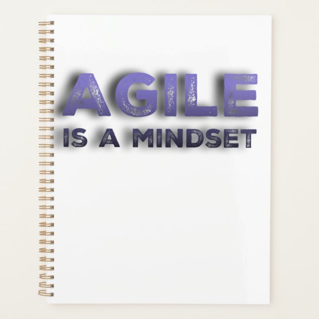 Agile est une mentalité (Devant)