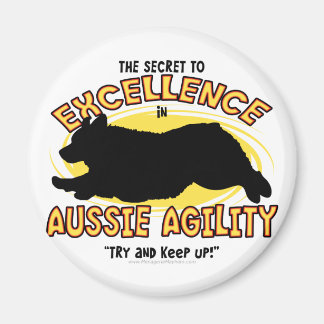 Agilité Australian Shepherd Secret Magnet
