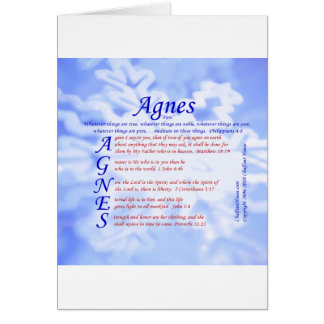 Agnes Acrostique