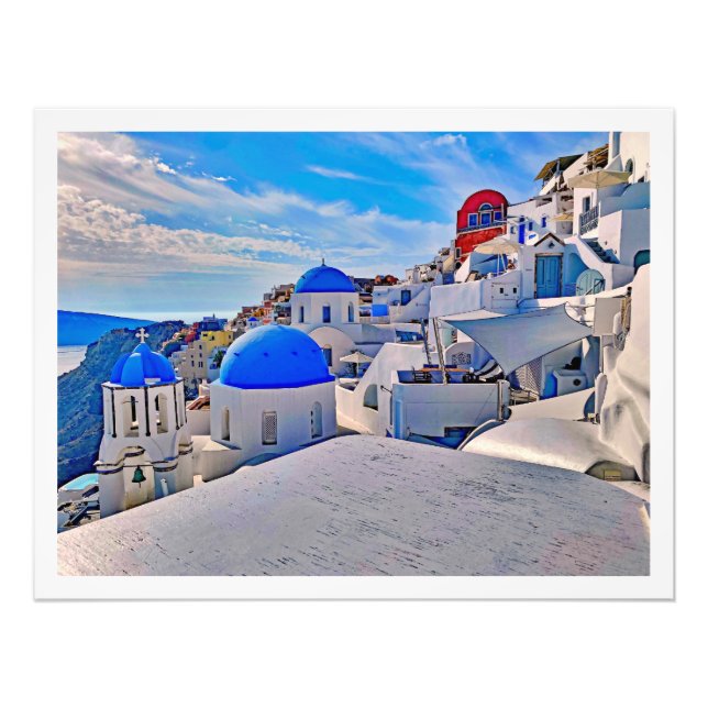 Agrandissement de photo Grèce santorin  (Devant)