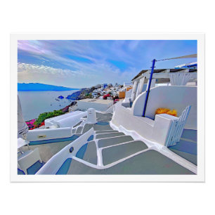 Agrandissement de photo Grèce santorin