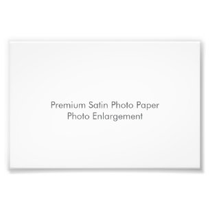 Agrandissement de photo sur papier photo satiné Pr