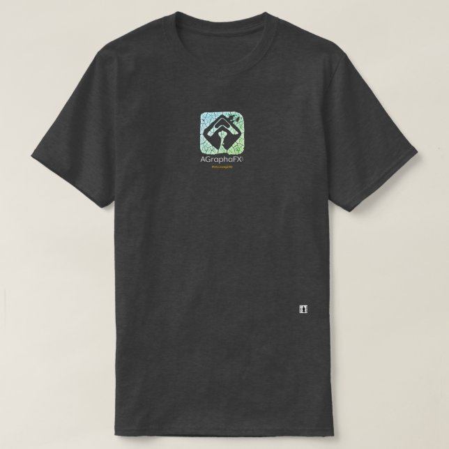 AGraphaFX #SIGGswag2018 t-shirt value2 (gris) (Design devant)