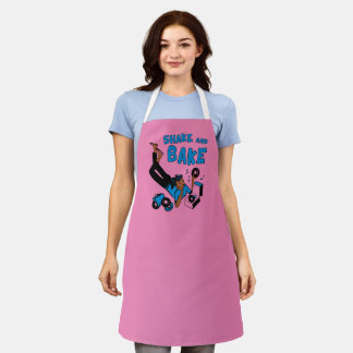 Agréable secouer et faire cuire un tablier inspiré