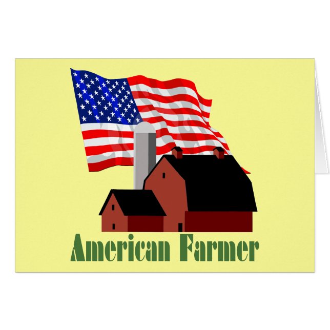 Agriculteur américain (Devant horizontal)
