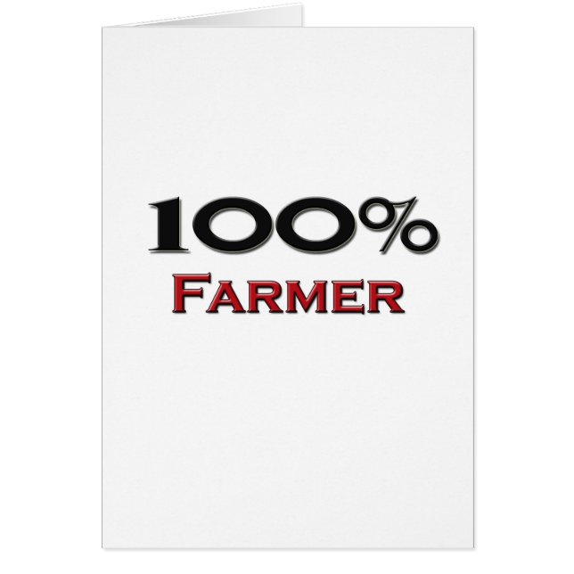 Agriculteur de 100 pour cent (Devant)