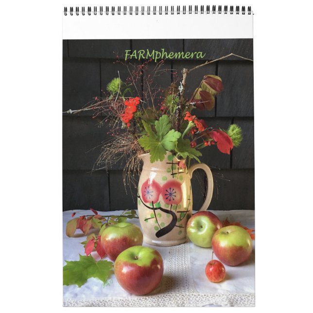 AGRICULTURE ORIGINALEphemera Calendrier de la phot (Protection)