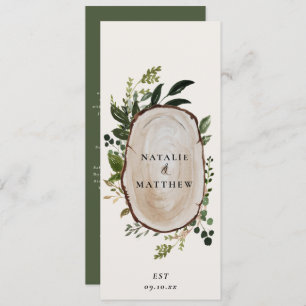 Agritourisme végétal élégant menu rustique