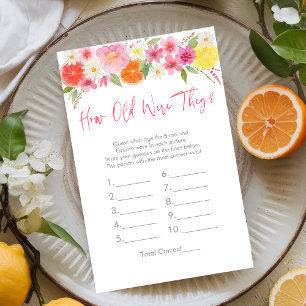 Agrumes Floral Quel Âge Avaient-Ils Été Le Jeu De