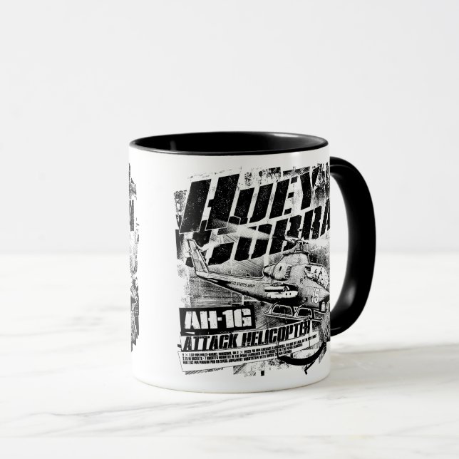 AH-1G HueyCobra Mug (Devant droit)
