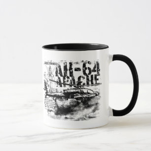 AH-64 Apache 11 oz Ringer Mug