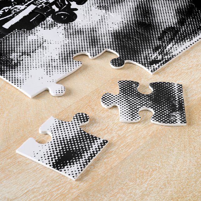 AH-64 Apache 8x10 Puzzle photo avec boîte cadeau (Côté)