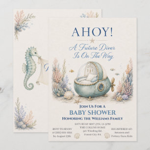 AH! Invitation pour la Baby Shower du Futur Plonge
