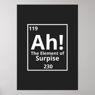 ah l'élément de surprise drôle tableau périodique