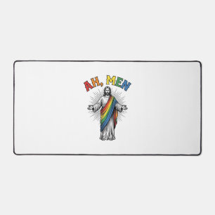 Ah Men Arc-en-ciel Religieux Vintage