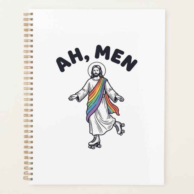 Ah Men Roller Skating Foi Vector Design_1 (Devant)