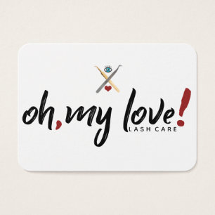 Ah, mon amour ! Carte de soin de mèche