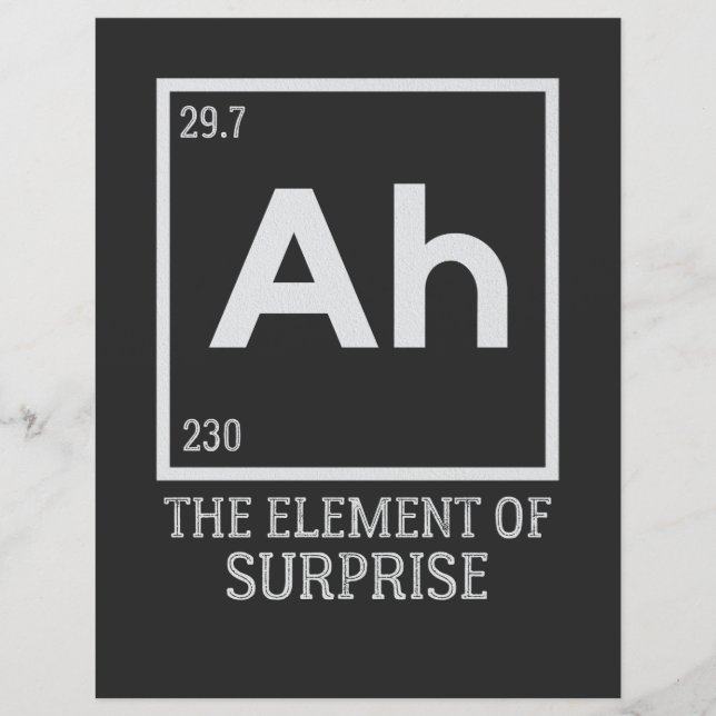 Ah the element of surprises (Devant)