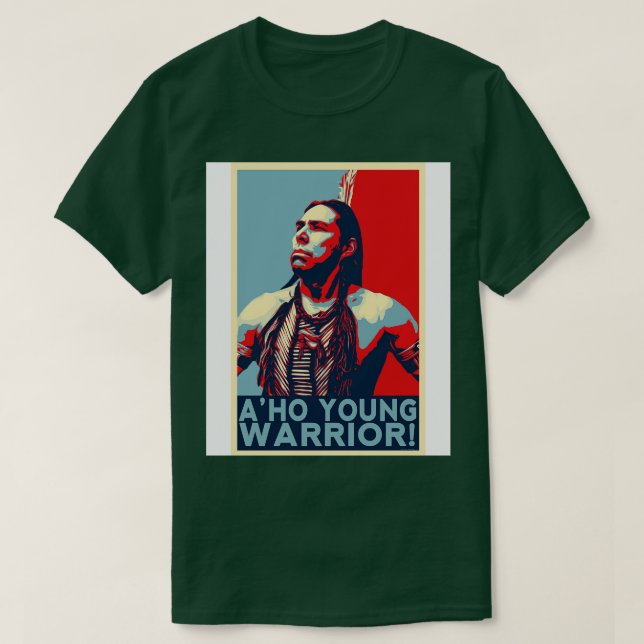 Aho Young Warrior Rez Dogs par CH3Media Sweat - sh (Design devant)