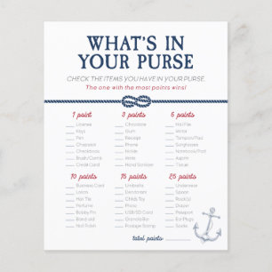 Ahoy C'est un garçon Baby shower nautique Jeu de b