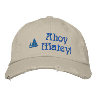 Ahoy Matey navigateurs Casquette brodé