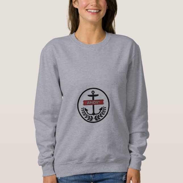Ahoy - Sweatshirt de base pour femmes  (Devant)