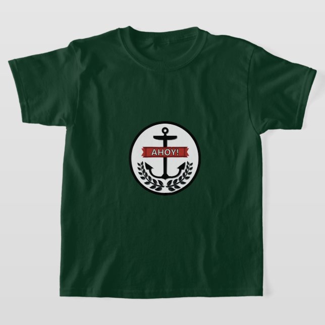 Ahoy - T-shirt de base pour enfants (Poser)