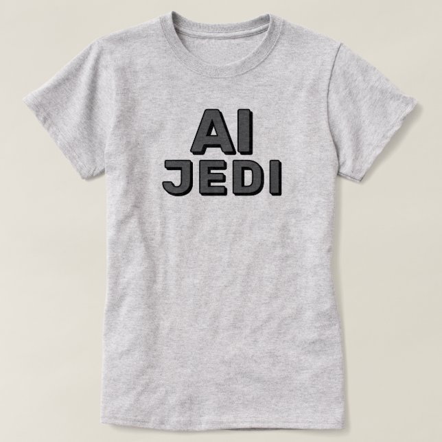 AI Jedi™ T-Shirt (Design devant)